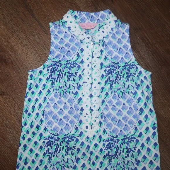 Girls Lilly Pulitzer Mini Jane Maxi Dress Toe In Blue Green